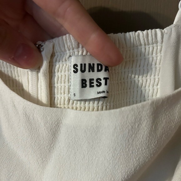 Sunday Best White Mini Dress - Picture 6 of 6